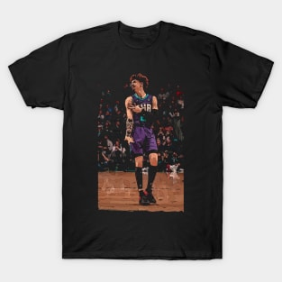 LaMelo Ball Signature Pose after 3 T-Shirt